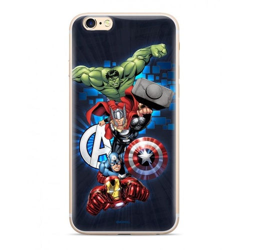 Apple iPhone 7 / iPhone 8 / iPhone SE 2020 / iPhone SE 2022 Marvel Avengers 001 silicone husă spate (Albastru închis)