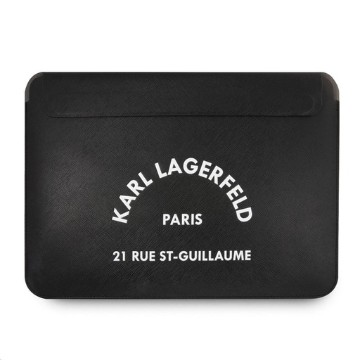 Apple MacBook Air/Pro Karl Lagerfeld RSG Logo Sleeve case (Black) – KLCS133RSGSFBK