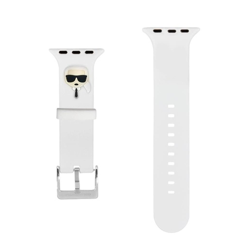 Apple Watch 38/40mm Karl Lagerfeld Karl Head husă (Alb) – KLAWMSLKW
