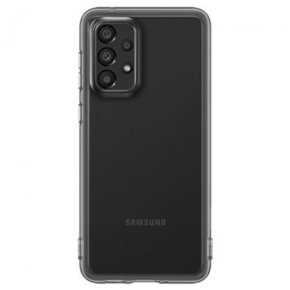 Samsung Galaxy A33 5G Soft Transparent husă (Negru)