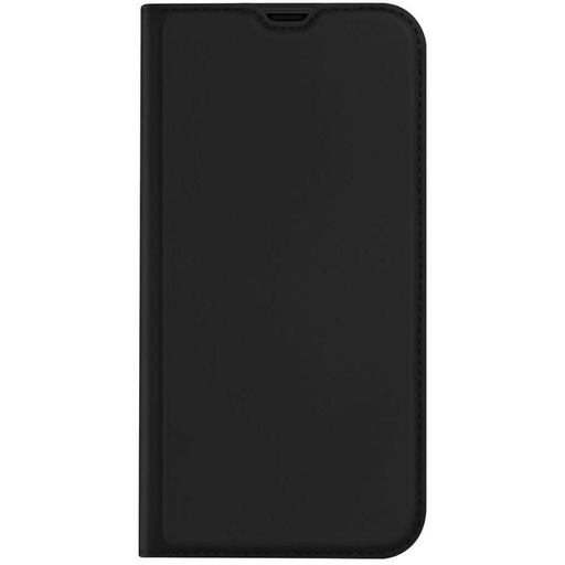 Apple iPhone 13 DUX DUCIS skin piele husă tip carte (Negru)