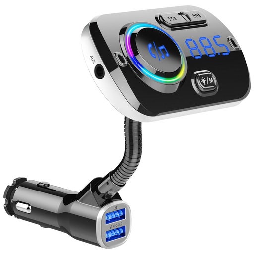 BC49AQ FM transmitter, negru
