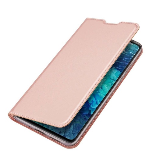 Apple iPhone 12/12 Pro DUX DUCIS skin piele husă tip carte (Roz)