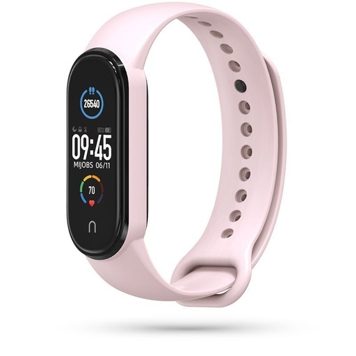 Xiaomi Mi Band 5/6/6NFC Tech Protect Iconband silicon curea, roz