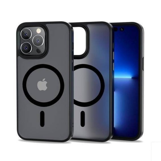 Apple iPhone 14 Pro Max Tech Protect Magmat magsafe husă spate (Fekete-matt)