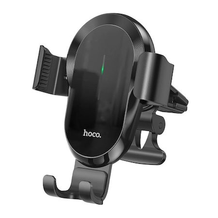 Hoco CA105 fără fir auto încărcător rapid (pentru grilă ventilație), negru