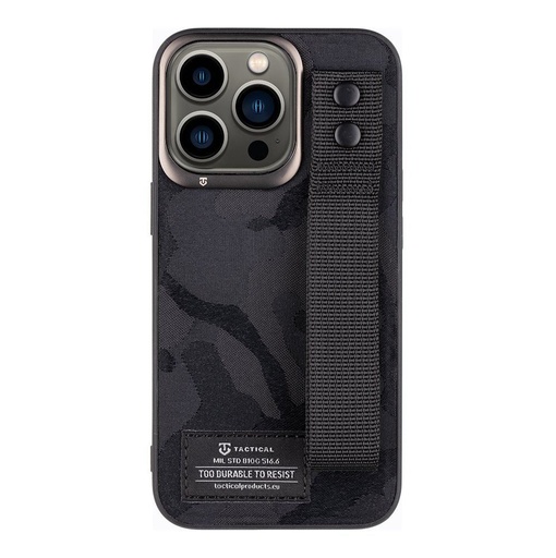 Apple iPhone 13 Tactical camo troop husă spate (Negru)
