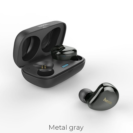 Hoco ES25 fără fir headset, gri metalizat