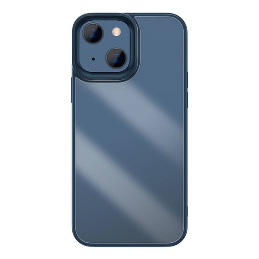 Apple iPhone 13 (6.1) Baseus crystal transparent husă spate, albastru