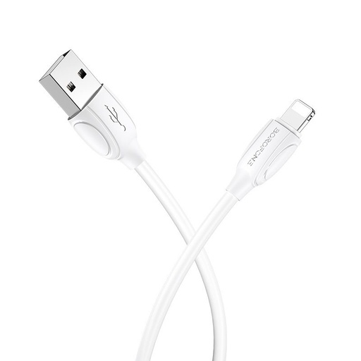 Borofone BX19 lightning cablu, 1m, alb