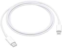 Apple USB-C - Lightning cablu (Alb) - 1m