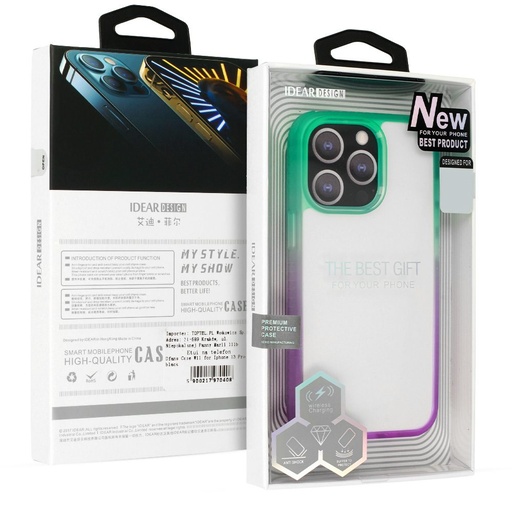 Apple iPhone 14 IDEAR W15 husă spate (Menta-Lila)