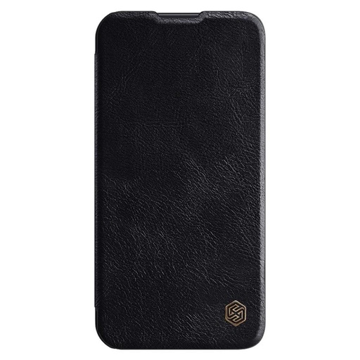 Samsung Galaxy S23 Plus Nillkin Qin pro cu protecție cameră husă tip carte (Negru)