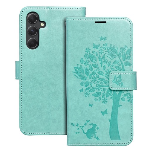 Samsung Galaxy A54 5G Forcell MEZZO cu clapetă husă (Verde)