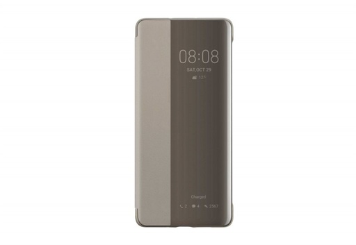Huawei P30 Pro smart view flip original husă tip carte, (kaki)