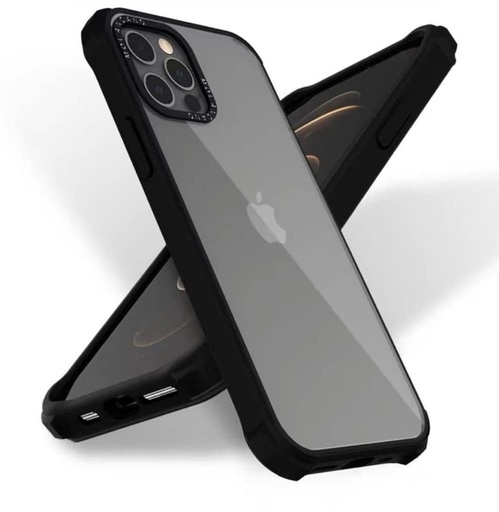 Apple iPhone 12 Pro Max MOLAN CANO HN7 rugged back cover case (Black)