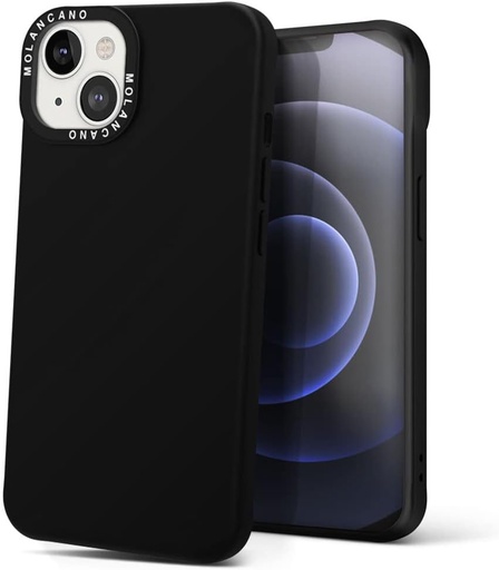 Apple iPhone 12 Pro Max MOLAN CANO HN6 matte back cover case (Black)