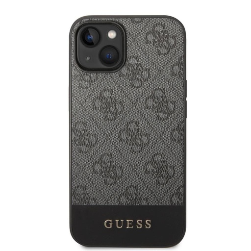 Apple iPhone 14 Plus Guess 4G Stripe husă (Gri) - GUHCP14MG4GLGR