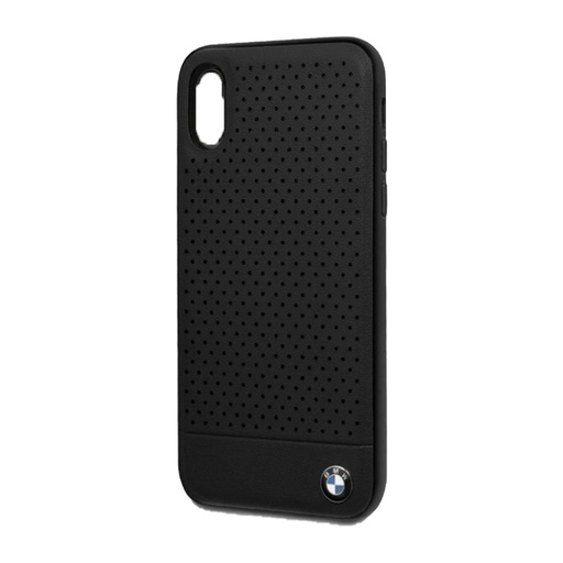 Apple iPhone X / XS BMW Signature Perforat husă (Negru) - BMHCPXPEBOBK