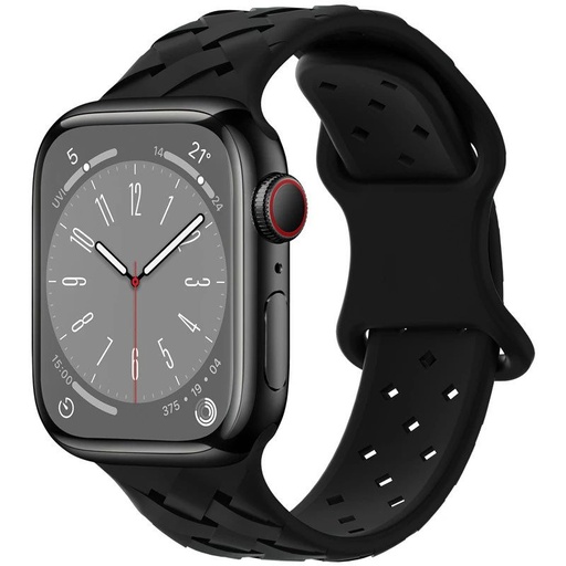 Apple Watch 38mm / Watch 40mm / Watch 41mm HOCO WA16 bamboo curea negru